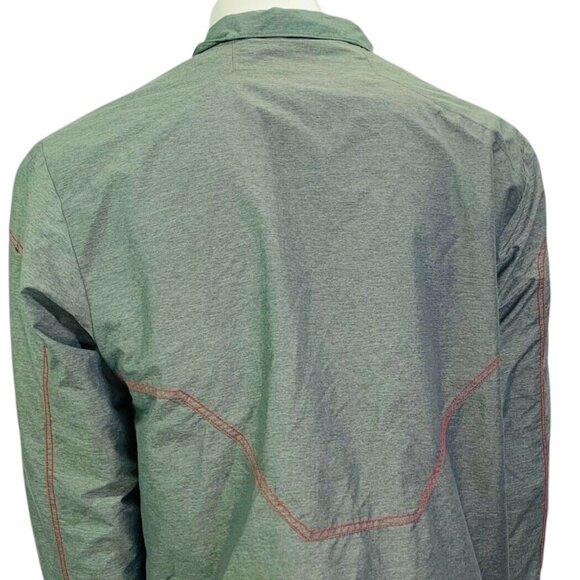 Reebok | Houston Texans Mens Onfield NFL Windbreaker Jacket Gray Full Zip Size M - Picture 8 of 12